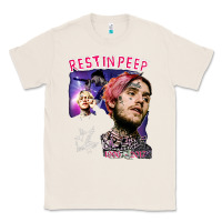 Natural lil peep Classic Tee - artisFamous
