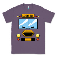 Lavender school bus costume cool halloween Classic Tee - artisFamous