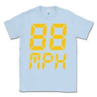Dusty Blue 88mph funny Classic Tee - artisFamous