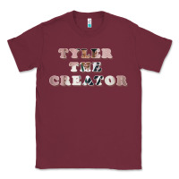 Burgundy TYLER, THE CREATOR Classic Tee - artisFamous