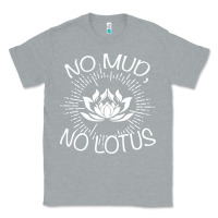 Heather Grey funny buddhist Classic Tee - artisFamous