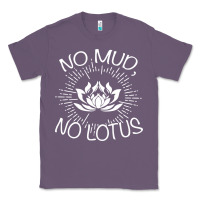 Lavender funny buddhist Classic Tee - artisFamous