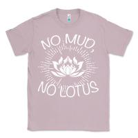 Lilac funny buddhist Classic Tee - artisFamous