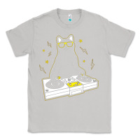 Moon Dust cat dj Classic Tee - artisFamous