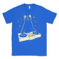 True Royal cat dj Classic Tee - artisFamous