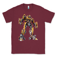 Burgundy transformers Classic Tee - artisFamous