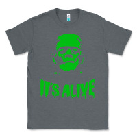 Charcoal Heather frankenstein Classic Tee - artisFamous