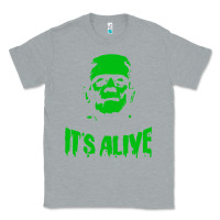 Heather Grey frankenstein Classic Tee - artisFamous