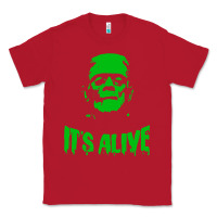 Red frankenstein Classic Tee - artisFamous