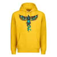 Lemon turquoise thunderbird Premium Hoodie - RanaPortraitStore