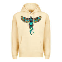 Pina Colada turquoise thunderbird Premium Hoodie - RanaPortraitStore