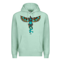 Seafoam turquoise thunderbird Premium Hoodie - RanaPortraitStore