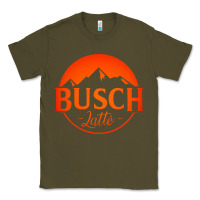 Army Green busch latte Classic Tee - artisFamous