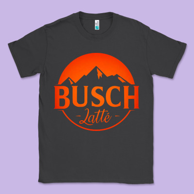 Busch Latte Classic Tee Designed By Artisfamous