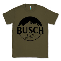Army Green busch latte Classic Tee - artisFamous