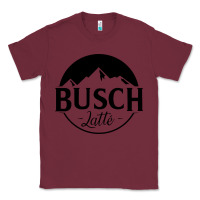 Burgundy busch latte Classic Tee - artisFamous