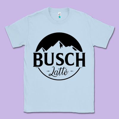 Busch Latte Classic Tee Designed By Artisfamous