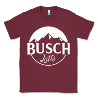 Burgundy busch latte Classic Tee - artisFamous