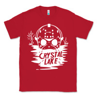 Red camp crystal lake sweatshirt Classic Tee - artisFamous