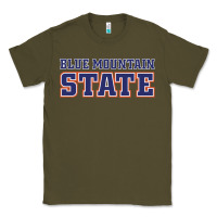 Army Green blue mountain state Classic Tee - artisFamous