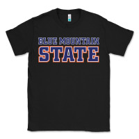 Black blue mountain state Classic Tee - artisFamous