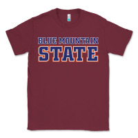 Burgundy blue mountain state Classic Tee - artisFamous
