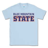 Dusty Blue blue mountain state Classic Tee - artisFamous
