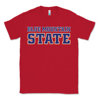 Red blue mountain state Classic Tee - artisFamous