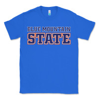 True Royal blue mountain state Classic Tee - artisFamous