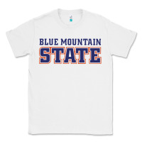 White blue mountain state Classic Tee - artisFamous