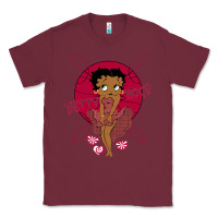 Burgundy Black Betty Boop Classic Tee - artisFamous
