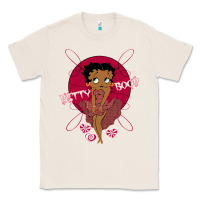 Natural Black Betty Boop Classic Tee - artisFamous