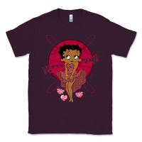 Plum Black Betty Boop Classic Tee - artisFamous