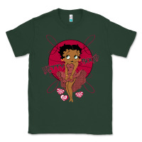 Sports Green Black Betty Boop Classic Tee - artisFamous