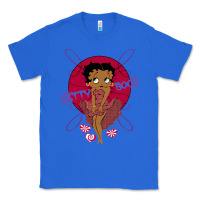 True Royal Black Betty Boop Classic Tee - artisFamous