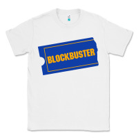 White blockbuster ticket Classic Tee - artisFamous