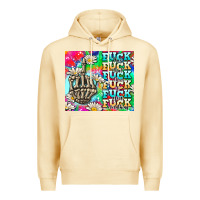 Pina Colada fuck everything skeletons Premium Hoodie - AdoDesignShop