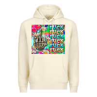 Sandshell fuck everything skeletons Premium Hoodie - AdoDesignShop
