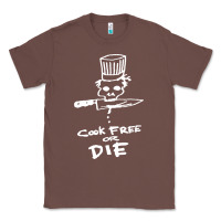 Chestnut bourdain cook free or die Classic Tee - artisFamous