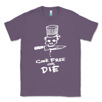 Lavender bourdain cook free or die Classic Tee - artisFamous