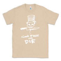 Mushroom bourdain cook free or die Classic Tee - artisFamous
