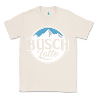 Natural busch latte Classic Tee - artisFamous