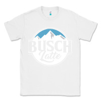 White busch latte Classic Tee - artisFamous