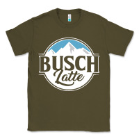 Army Green busch latte Classic Tee - artisFamous