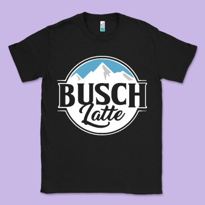 Busch Latte Classic Tee Designed By Artisfamous