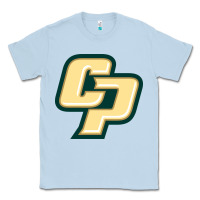 Dusty Blue Cal Poly CP Classic Tee - artisFamous