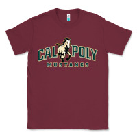 Burgundy cal poly mustangs Classic Tee - artisFamous