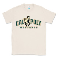Natural cal poly mustangs Classic Tee - artisFamous