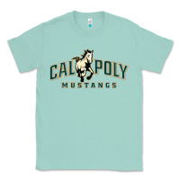 Seafoam cal poly mustangs Classic Tee - artisFamous