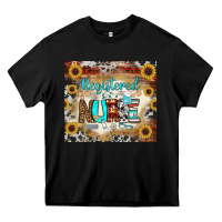 Black Registered Nurse Tumbler Heavy Core Tee - BundleAndBundleShop